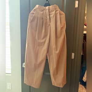 COS wool blend pleated trouser